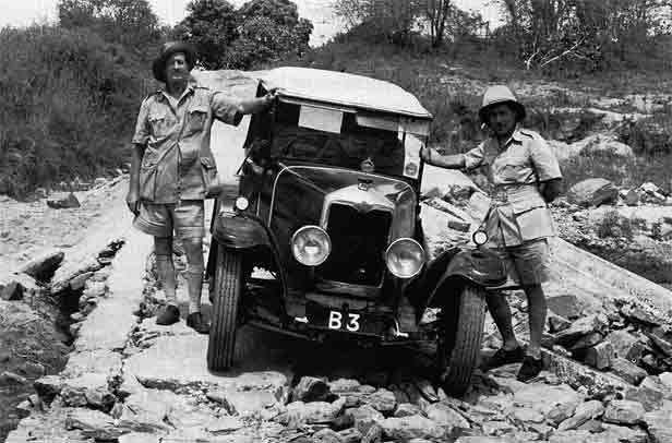 ''Galton Fenzi & Capt. Gethin made the first car journey from Nairobi to Mombasa in 1926''