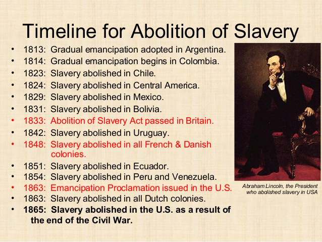The Abolition of The Slave Trade